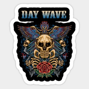 DAY WAVE BAND Sticker